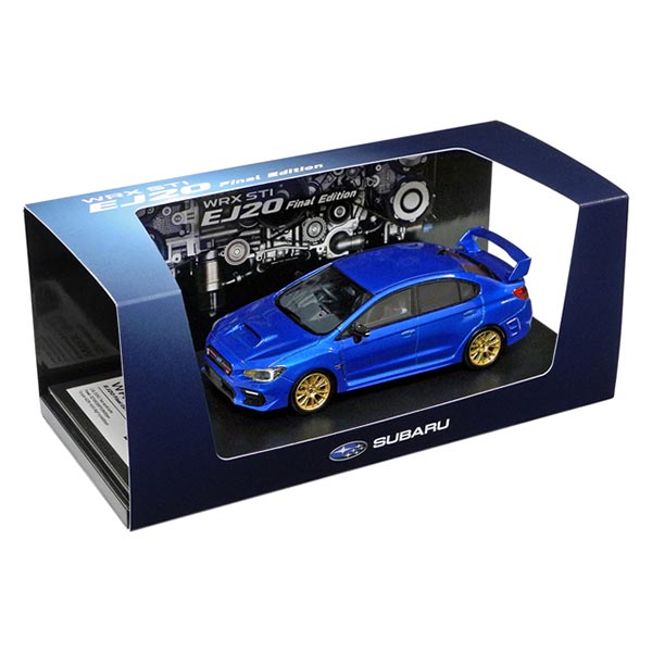 1/43 WRX STI EJ20 Final Edition 追加生産決定 – 東四国スバル株式会社