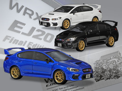 1/43 WRX STI EJ20 Final Edition 追加生産決定 – 東四国スバル株式会社