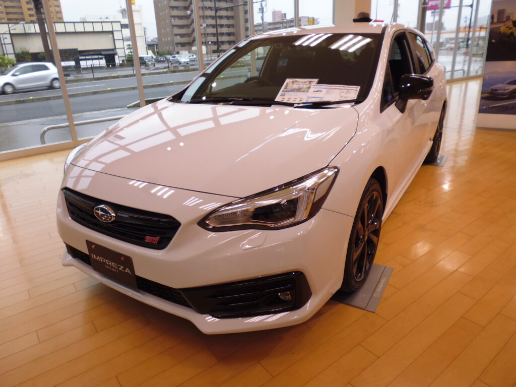 Impreza Sti Sportが入荷しました 東四国スバル株式会社